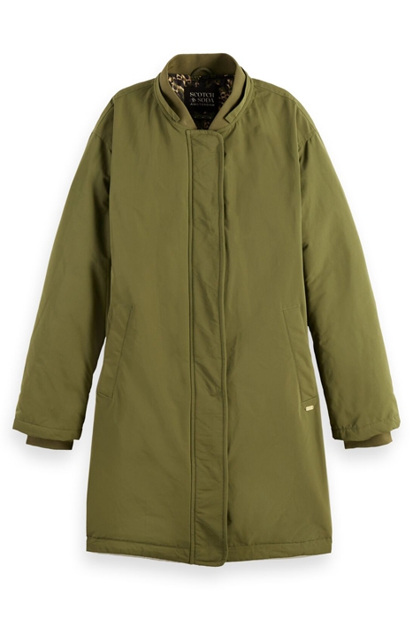 WATER REPELLENT PARKA WITH REPREVE® FILLING DARK OLIVE 3