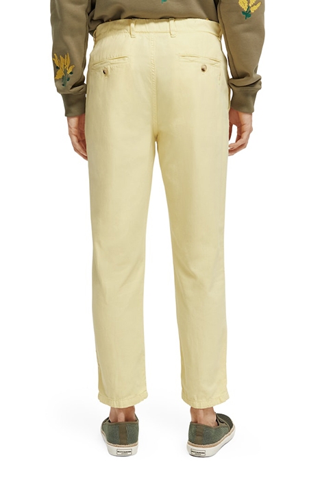 THE DRIFT- GARMENT-DYED COTTON LINEN JOGGER BANANA 4