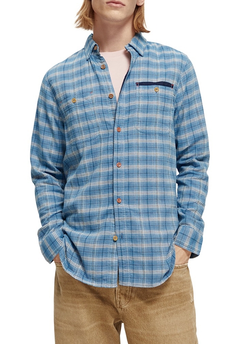 REGULAR-FIT BONDED SHIRT WITH SLEEVE ROLL-UP COMBO B 3