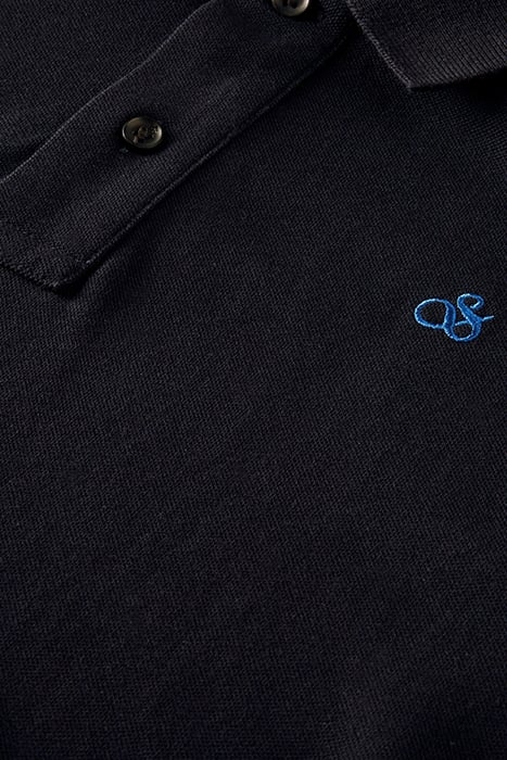 ESSENTIALS - ORGANIC COTTON PIQUE POLO NIGHT 3