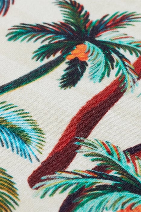 PRINTED SWEATSHIRT OFFWHITE PALMTREES AOP 7