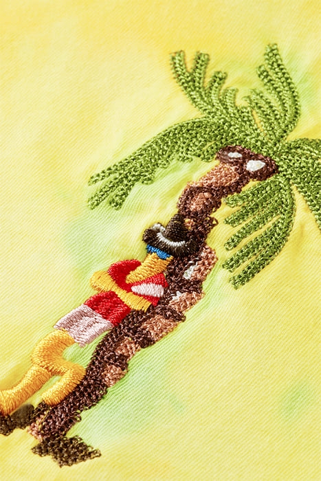 TIE-DYE TEE YELLOW TIE DYE 7