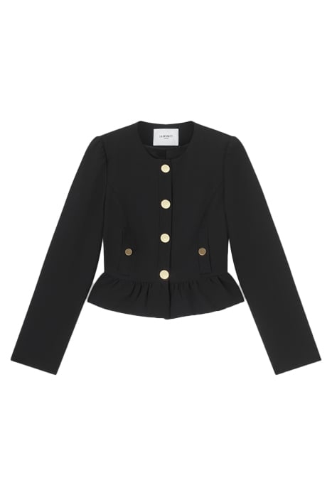 FOLLY CROPPED JACKET BLACK 4