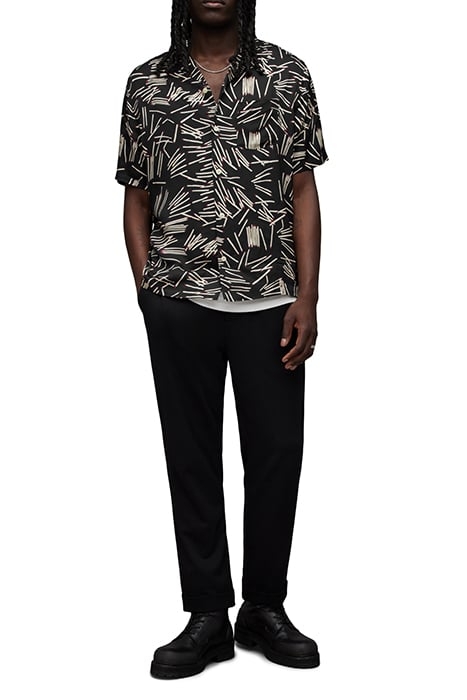 MATCHSTICK SS SHIRT JET BLACK 5