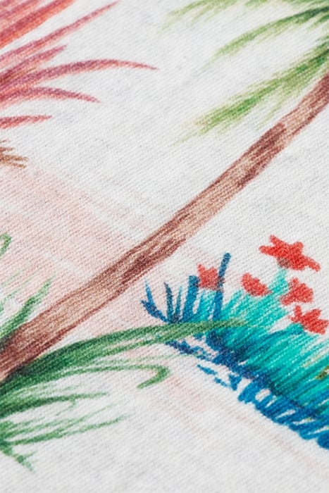 PRINTED REGULAR FIT T-SHIRT IN ORGANIC COTTON COMBO E 7