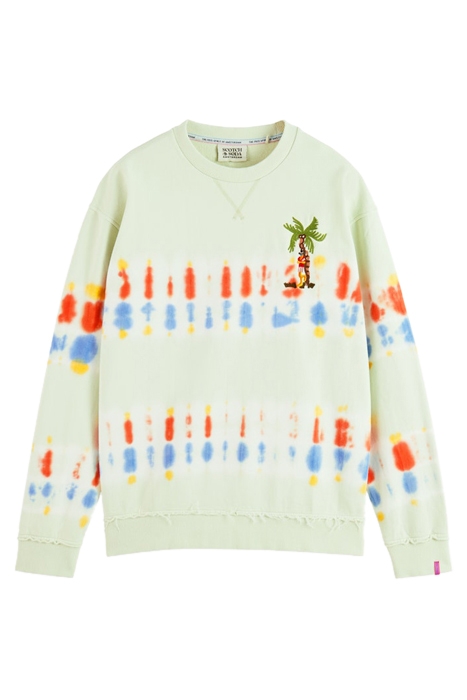 TIE-DYE SWEATSHIRT MINT TIE DYE 1