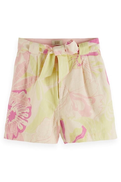 HIGH RISE CASUAL PRINTED SHORTS VONDELFIELD BLOSSOM 1
