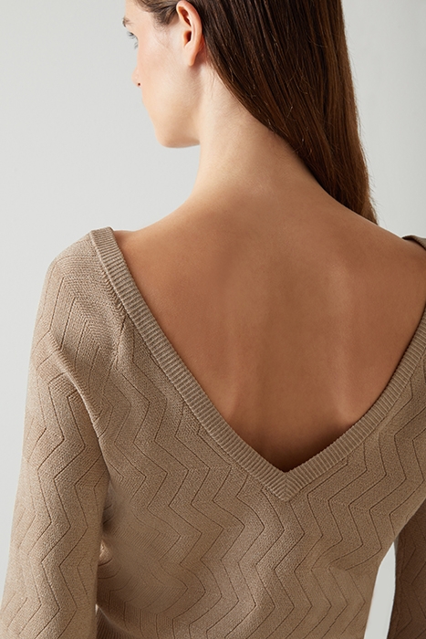 GOLDIE KNITTED SWEATER GOLD 6