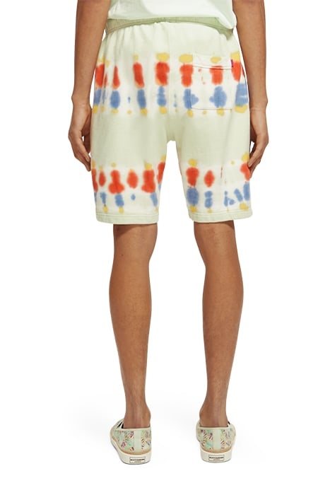 RELAXED TIE-DYE SWEATSHORTS MINT TIE DYE 4