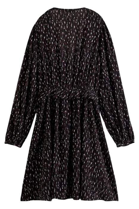 WRAPPED SHORT DRESS IKAT RAIN 2