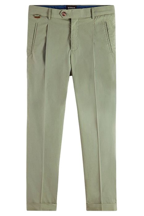 BLAKE- DRESSED POPLIN CHINO ARMY 1