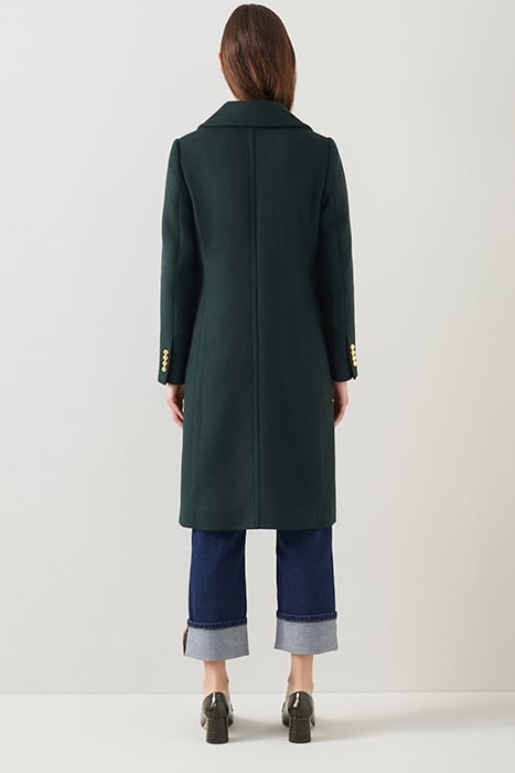 SPENCER SINGLE BREASTED COAT FOREST 2