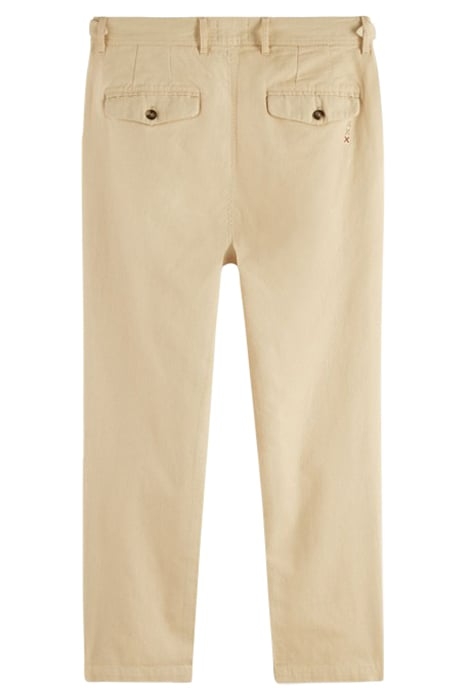 THE DRIFT- COTTON/HEMP-BLEND TWILL CHINO SAND 2