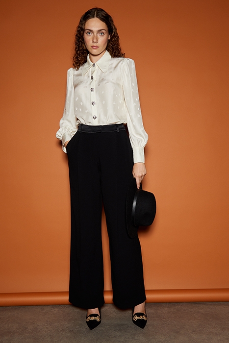 KELSEY WIDE-LEG & FLARED JEANS BLACK 7