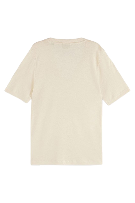 SOFT V-NECK T-SHIRT ARCTIC WHITE 2