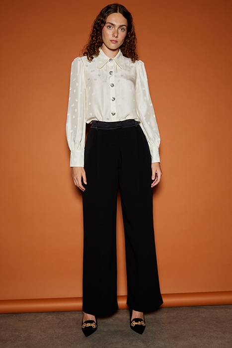 KELSEY WIDE-LEG & FLARED JEANS BLACK 6