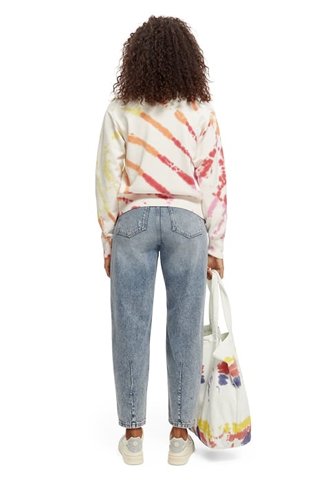 TIE DYE PULLOVER RED/YELLOW TIE DYE 4