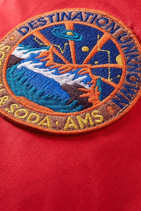 HEAVY WEIGHT PADDED PARKA ROADY RED 4