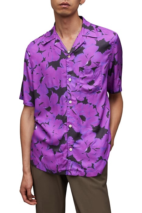 KAZA SS SHIRT ELECTRIC PURPLE 1