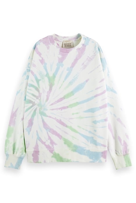 COTTON IN CONVERSION TIE-DYE OVERSIZED SWEATER TIE DYE 1