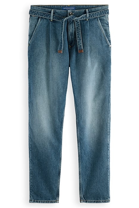 THE SPIN DENIM CHINO — WASHED OUT WASHED INDIGO 1