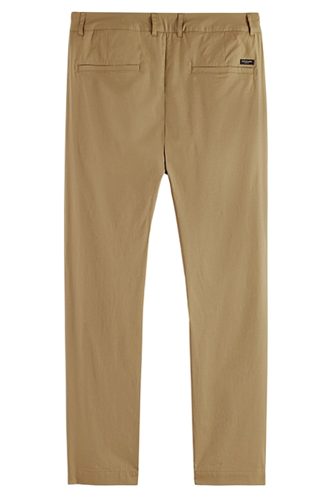 BLAKE- LIGHTWEIGHT POPLIN PLEATED CHINO KHAKI 2