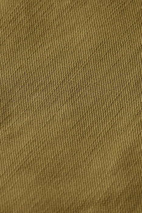 GARMENT-DYED COTTON LINEN SHORTS KHAKI 3