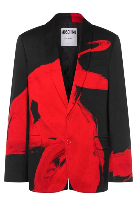 TONY VIRAMONTES ARCHIVE STRETCH GABARDINE JACKET BLACK 3