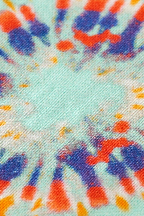 COTTON IN CONVERSION ALL-OVER PRINTED CREWNECK SWEATSHIRT TI 6