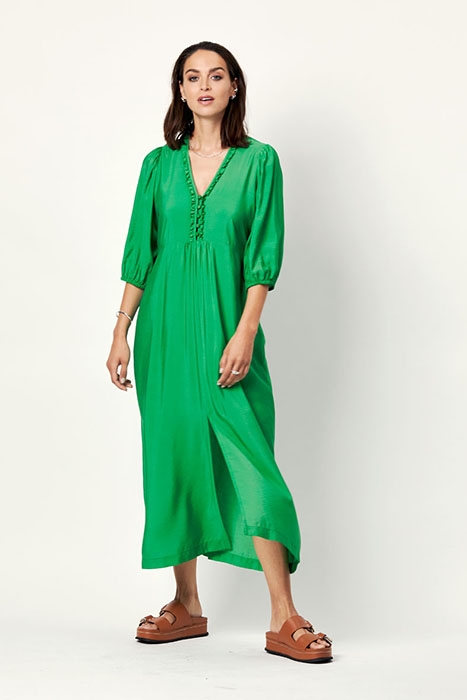 D6BERYL MAXI DRESS LUCKY GREEN 1