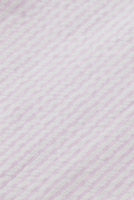 STRIPED WIDE-LEG SEERSUCKER PANTS ORCHID SEERSUCKER 7