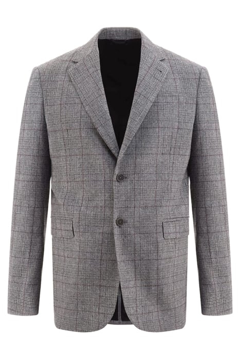 SEAN NOTCH BLAZER BLACK/WHITE/RED CHECK 4