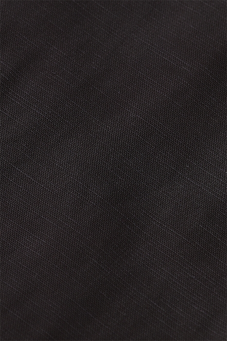 LOWRY - MID RISE SLIM LEG DRAPEY PANTS CHARCOAL 7