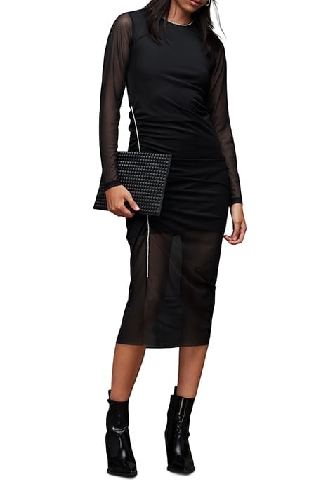 NORA SPARKLE DRESS BLACK 4