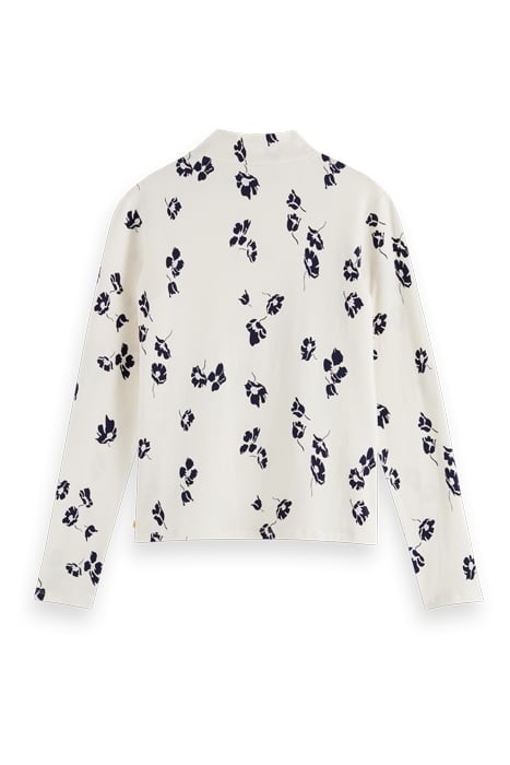 ALL-OVER PRINT SLIM-FIT LONG SLEEVE T-SHIRT TULIPS 2