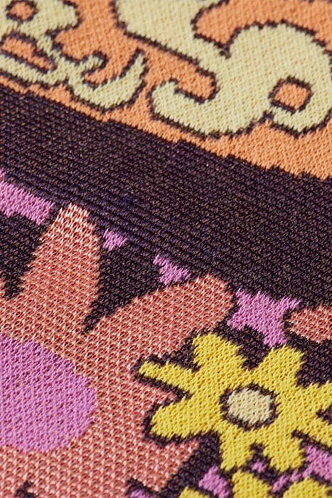 FLOWER JACQUARD CARDIGAN ORCHID PINK 6