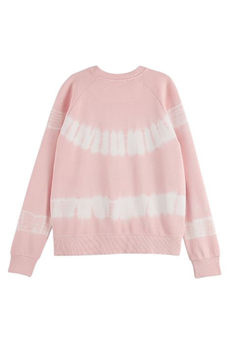 TIE-DYE ARTWORK RELAXED-FIT SWEATSHIRT ROSE 2
