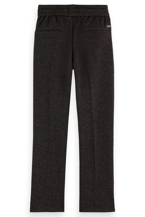 REGULAR SLIM FIT- YARN-DYED KNITTED PANTS COMBO A 2