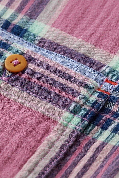 REGULAR-FIT BONDED SHIRT WITH SLEEVE ROLL-UP COMBO A 6