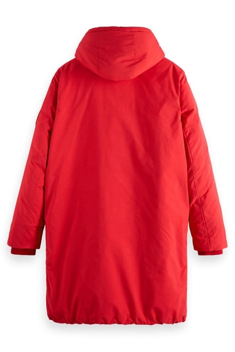 HEAVY WEIGHT PADDED PARKA ROADY RED 2