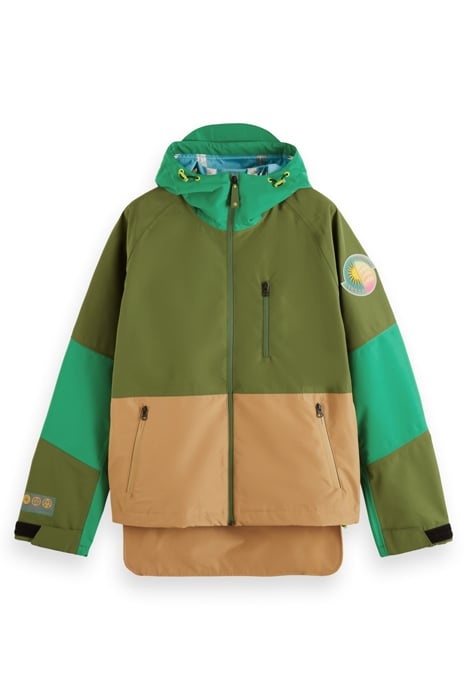 AMSTERDAM PROOF RAINCOAT - FOLDABLE JACKET FOREST 7