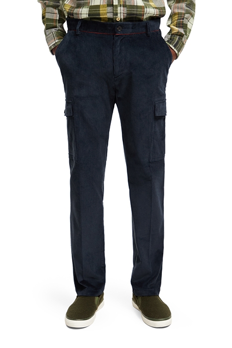 STUART - SLIM-FIT CORDUROY CARGO PANTS NIGHT 1