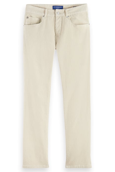 REGULAR SLIM RALSTON CORDUROY JEANS IN ORGANIC COTTON OFF WH 4