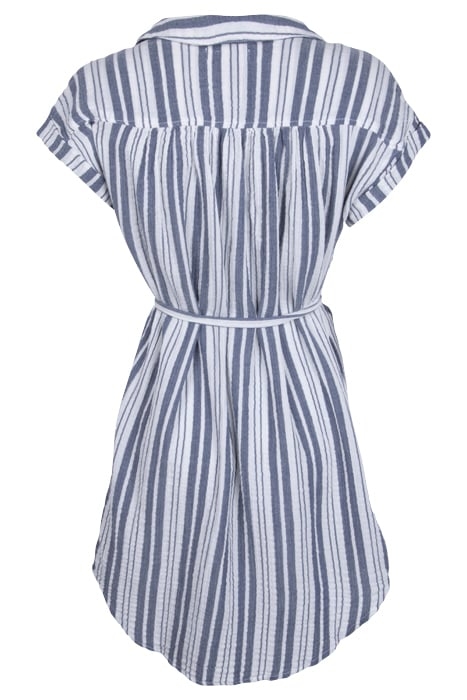 CAPSLEEVE SHIRT DRESS SAILOR BLUE 2