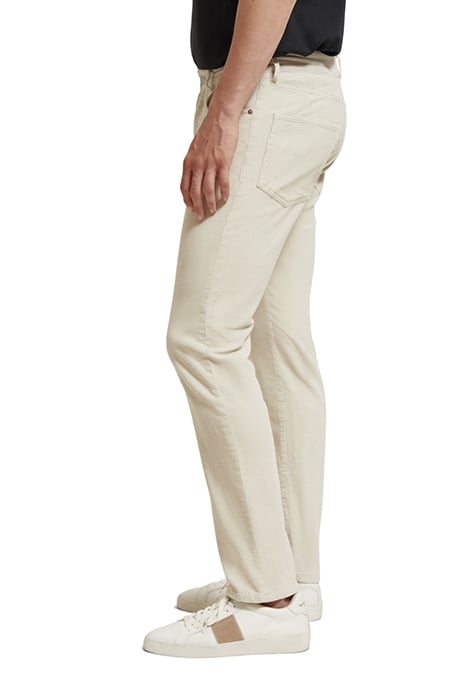 REGULAR SLIM RALSTON CORDUROY JEANS IN ORGANIC COTTON OFF WH 6