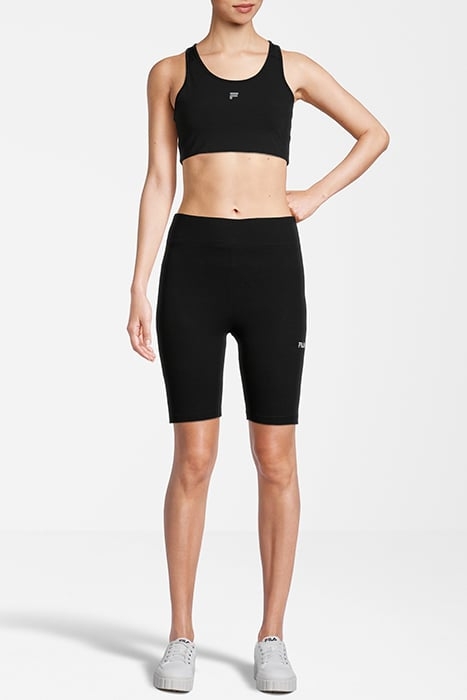 BUCKAUTAL HIGH WAIST SHORT LEGGINGS BLACK 3