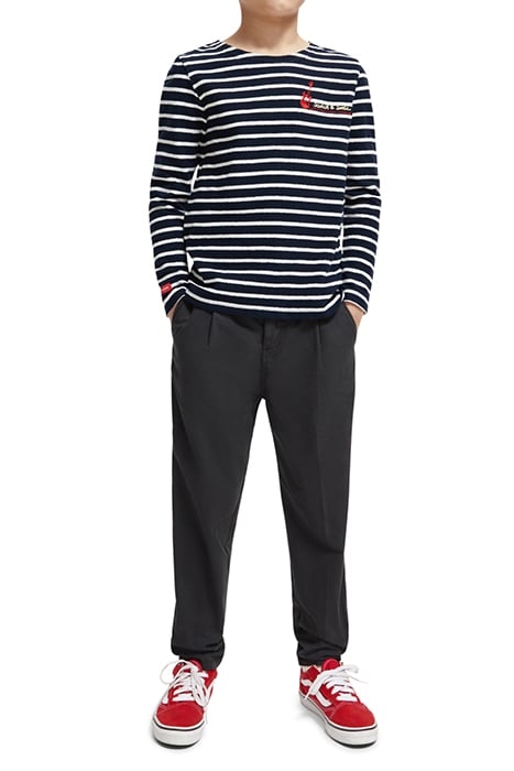 COTTON IN CONVERSION YARN-DYED STRIPED LONG-SLEEVED T-SHIRT 3