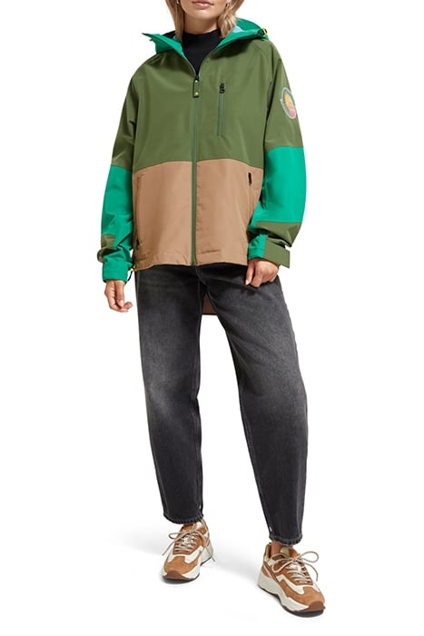 AMSTERDAM PROOF RAINCOAT - FOLDABLE JACKET FOREST 6