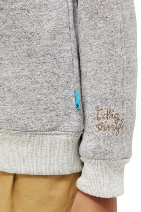 RELAXED-FIT ARTWORK SWEATSHIRT GREY MELANGE 7