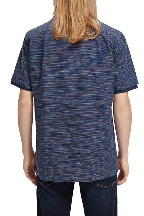 SPACED-OUT HORIZONTAL STRIPE SHIRT MULTI BLUE STRIPE 2